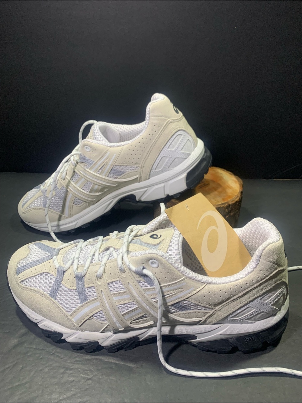 ASICS Gel Sonoma 15-50 Men’s White Gray Trail Running Sneakers Size-11